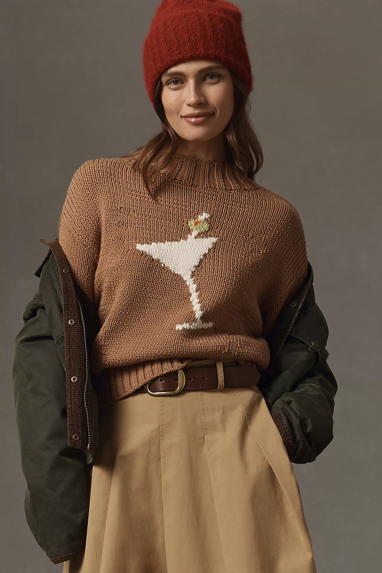 The Pippa Mock-Neck Sweater by Maeve: Icon Edition | Anthropologie (US)
