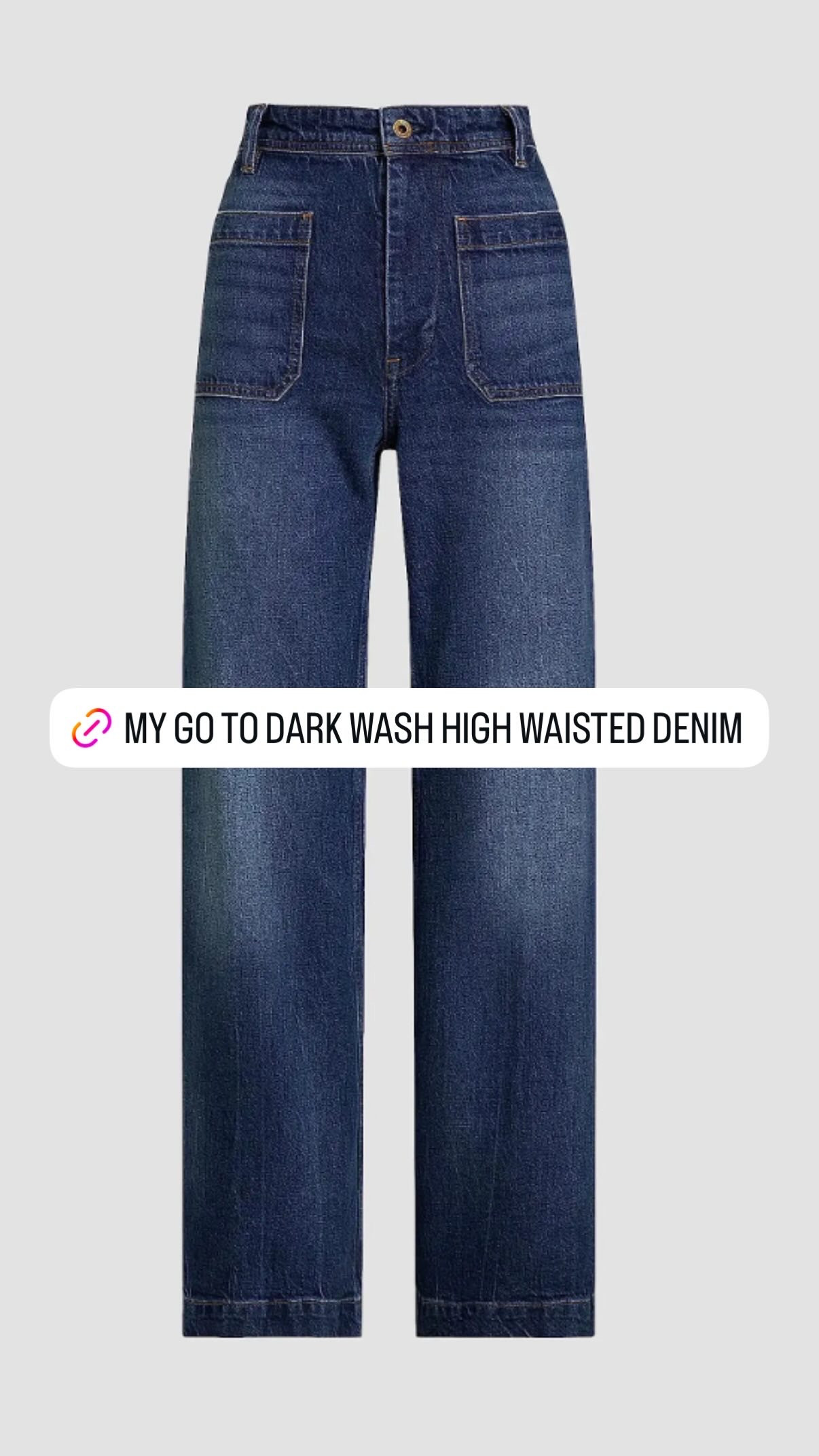 My go-to dark wash high waisted denim. Sharing a roundup of elevated everyday casual finds I'm eyeing. From jeans, sweaters, tops, jackets, sneakers, trousers, and more! 

 #LTKootd #LTKmomlife #LTKSeasonal