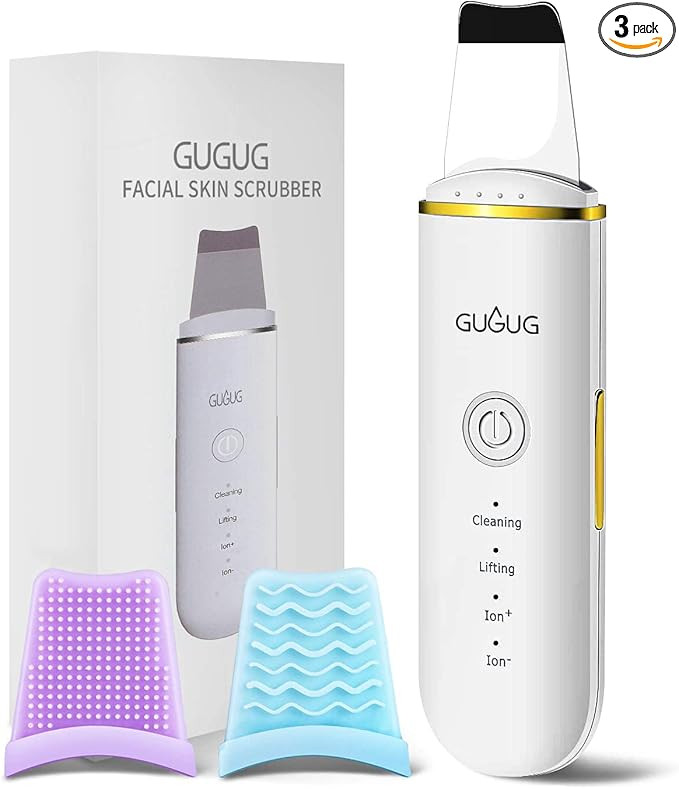 GUGUG Skin Scrubber Face Spatula Skin Spatula Pore Cleaner Blackhead Remover Tools for Facial Dee... | Amazon (US)