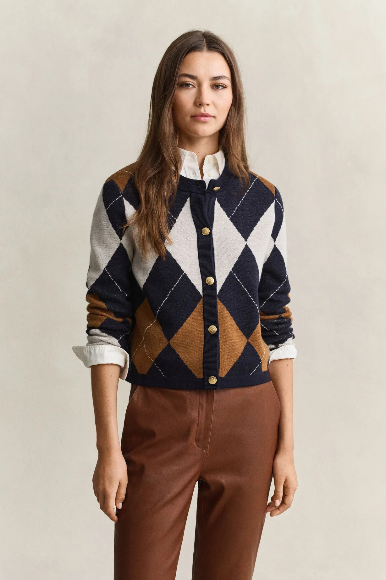 Argyle Cardigan | Gant