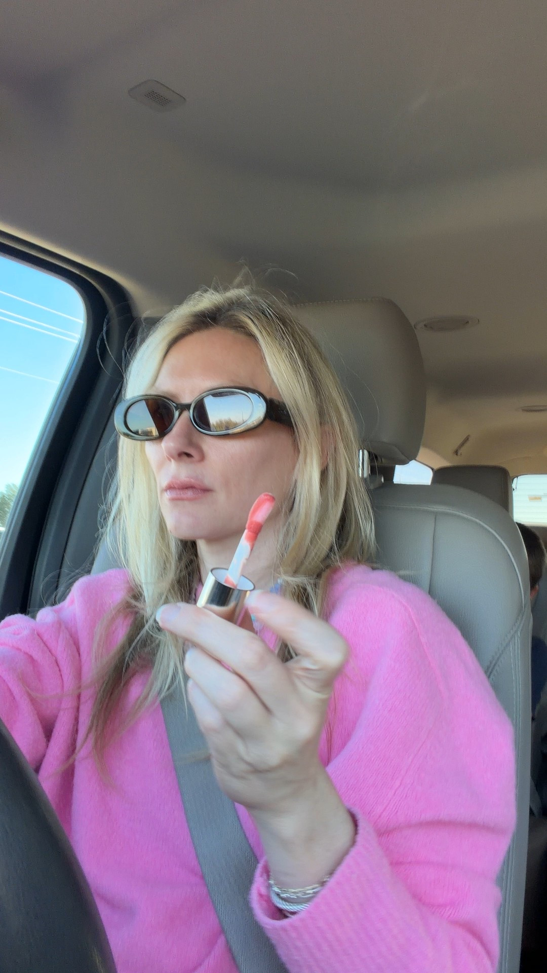 Clarins has the best lip oil y’all! Paired with the coziest target sweater I buy every year and my fave Amazon sunnies! 

#LTKdayinmylife #LTKmorningroutine #LTKBeauty