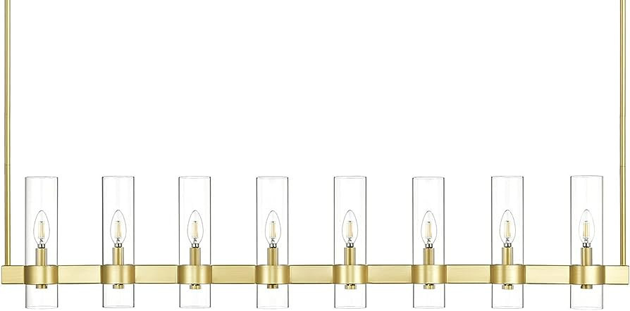 Linea di Liara Teramo Satin Brass Kitchen Island Lighting Amazon Home Decor Finds Amazon Favorites | Amazon (US)