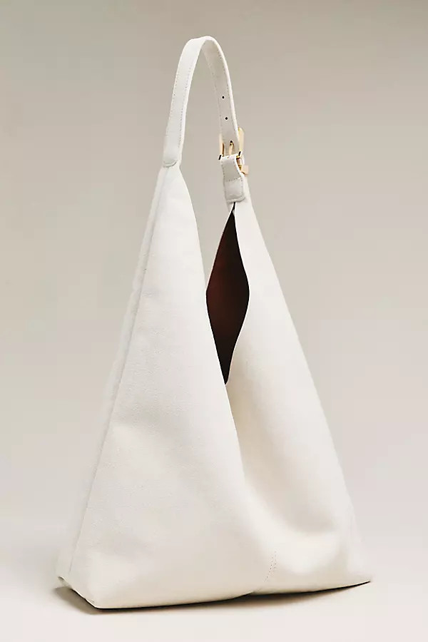 Love Knot Faux Suede Buckle Slouchy Bag | Anthropologie (US)