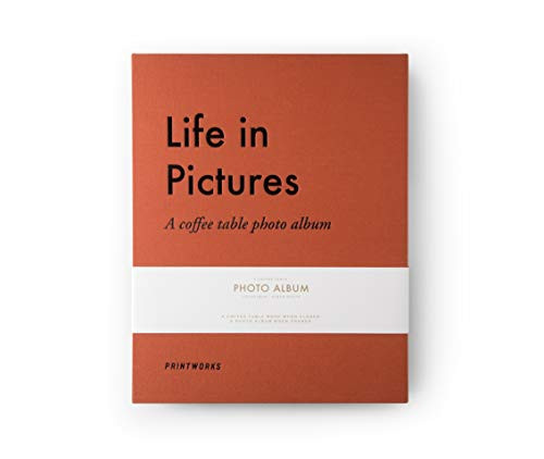 Printworks | Photo Album Scrapbook | Life in Pictures Photo Album Book | Coffee Table Decor | Photo Albums | Photo Book & Photo Scrapbook | Scrap Books for Adults | Memory Book | Photo Book Album | Amazon (US)