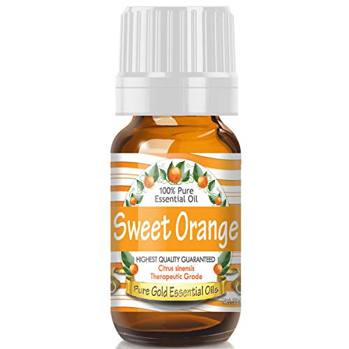 Pure Gold Essential Oils - Orange (Sweet) Essential Oil - 0.33 Fluid Ounces | Amazon (US)