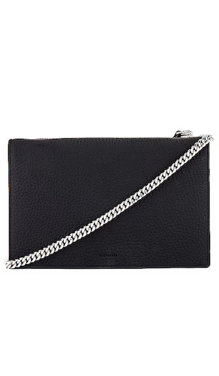 Fetch Chain Crossbody Wallet in Black | Revolve Clothing (Global)