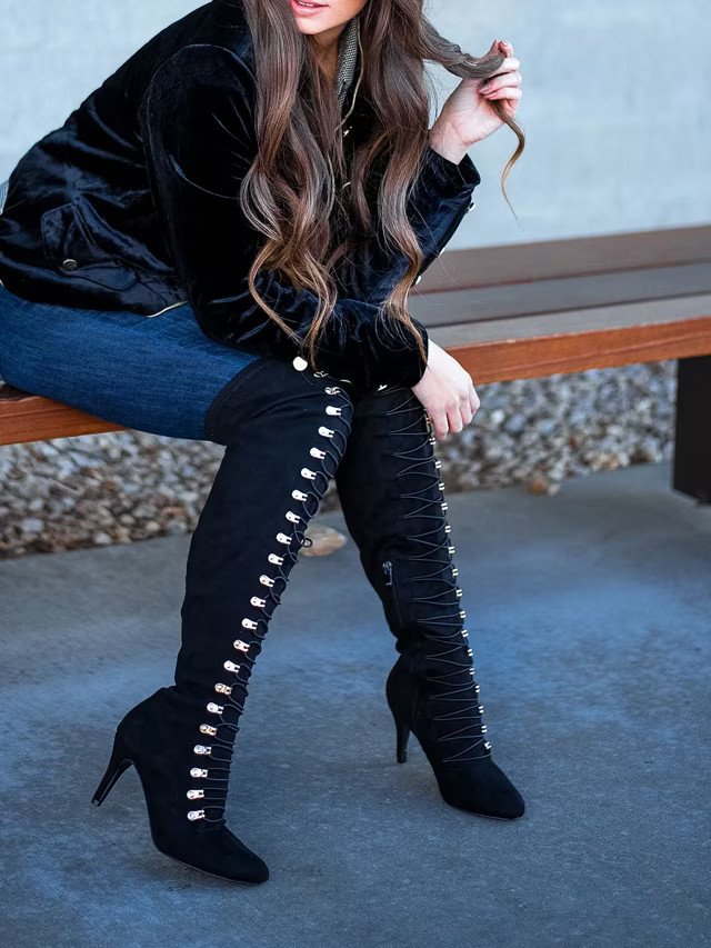 Journee Trill Thigh High Boot - Free Shipping | DSW | DSW