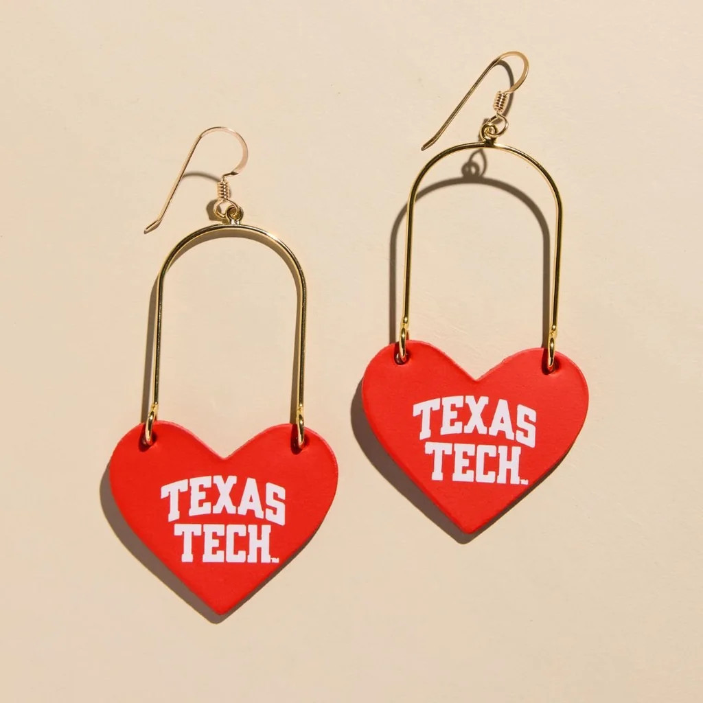 Red Texas Tech Heartthrobs | Nickel and Suede