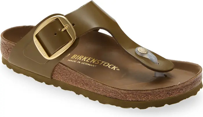 Birkenstock Gizeh Big Buckle Flip Flop (Women) | Nordstromrack | Nordstrom Rack