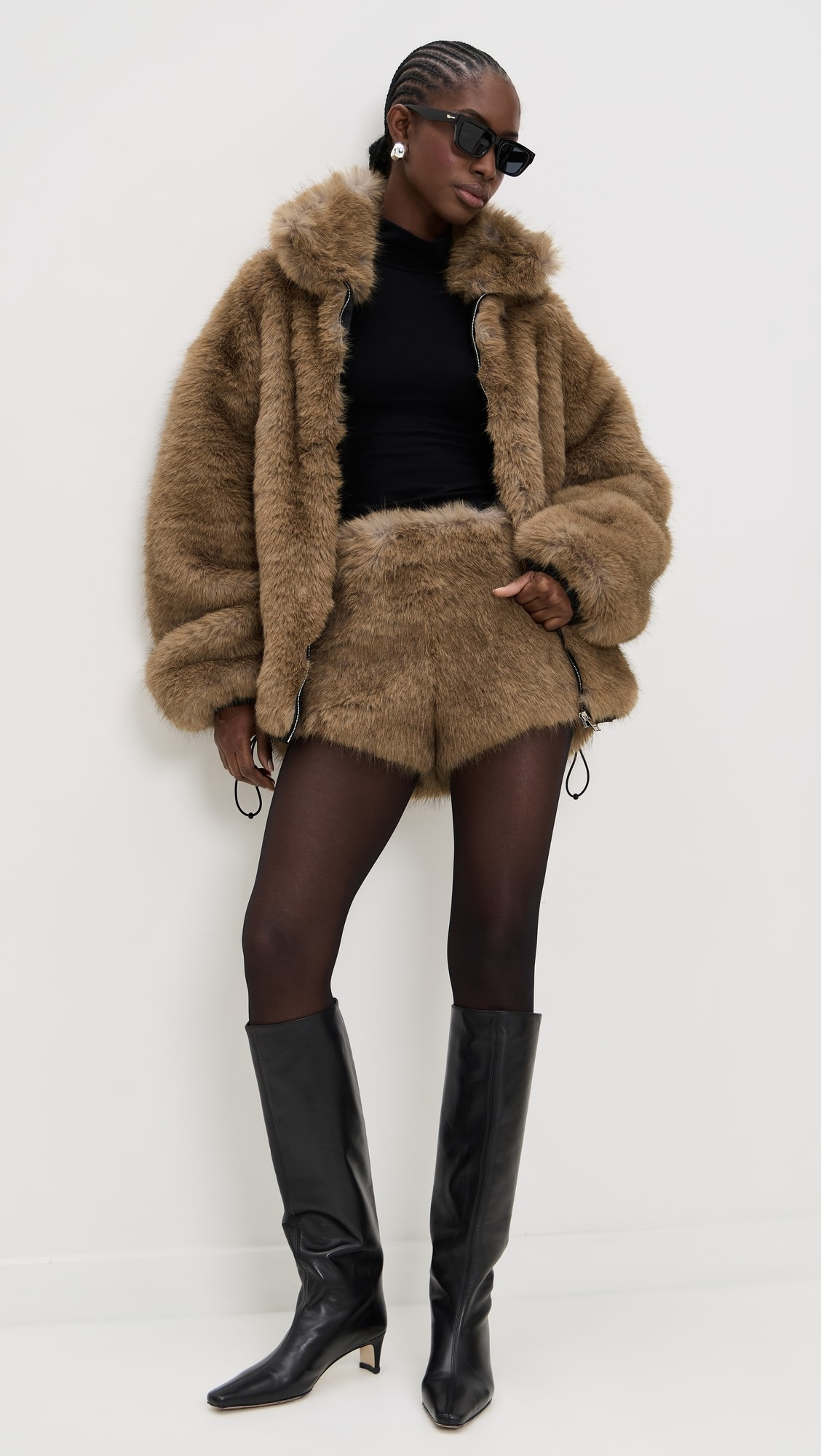 Faux Fur Shorts | Shopbop