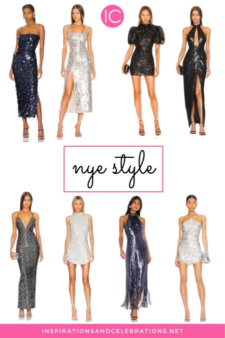 New Year’s outfit ideas - New Year’s Eve dresses - sequin dresses - Holiday party dresses - Holiday outfit ideas 

#LTKHoliday #LTKparties #LTKstyletip