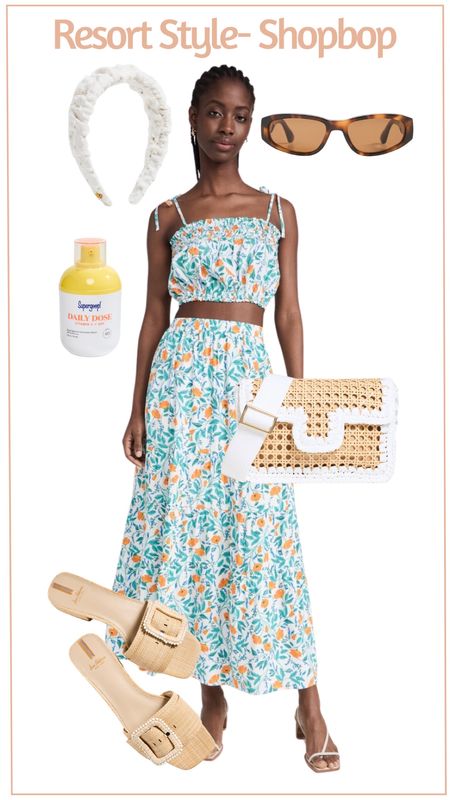 Are you headed on vacation soon? This is the cutest resort style look from Shopbop! These natural accessories will be so easy to add too many spring and summer outfits! 

#LTKshoecrush #LTKtravel #LTKstyletip