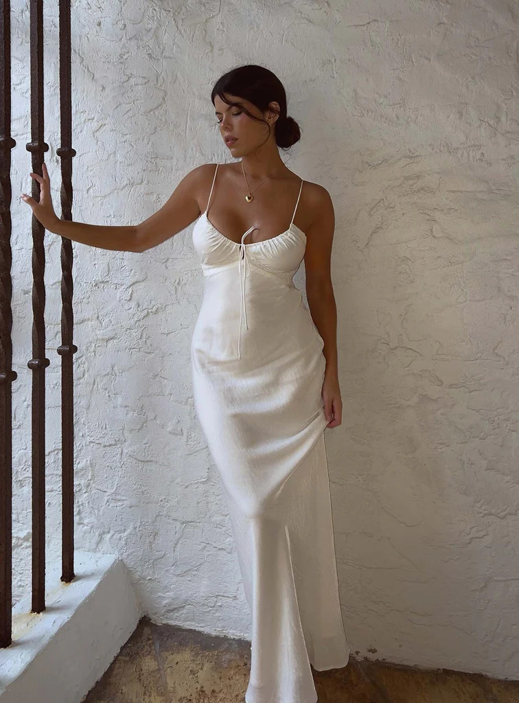 Emily Maxi Dress White | Princess Polly US