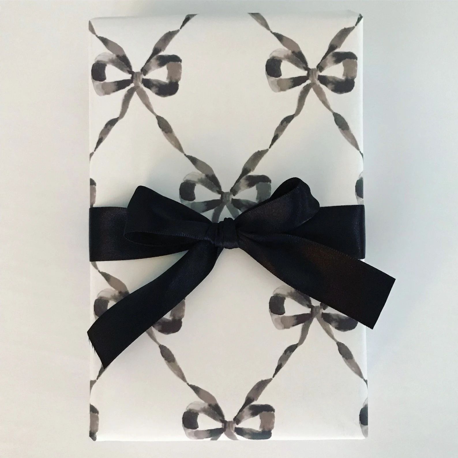 Wrapping Paper: Black Parisian Bows gift Wrap Birthday - Etsy | Etsy (US)