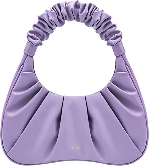 Amazon.com: JW PEI Women's Gabbi Ruched Hobo Handbag (Light Purple) : Clothing, Shoes & Jewelry | Amazon (US)