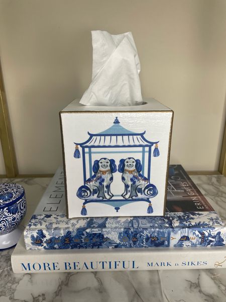 Linking this chinoiserie tissue cover, the blue and white books and the chinoiserie candle four pack from my Amazon home favorites video. 

#LTKhome #LTKunder100 #LTKFind
