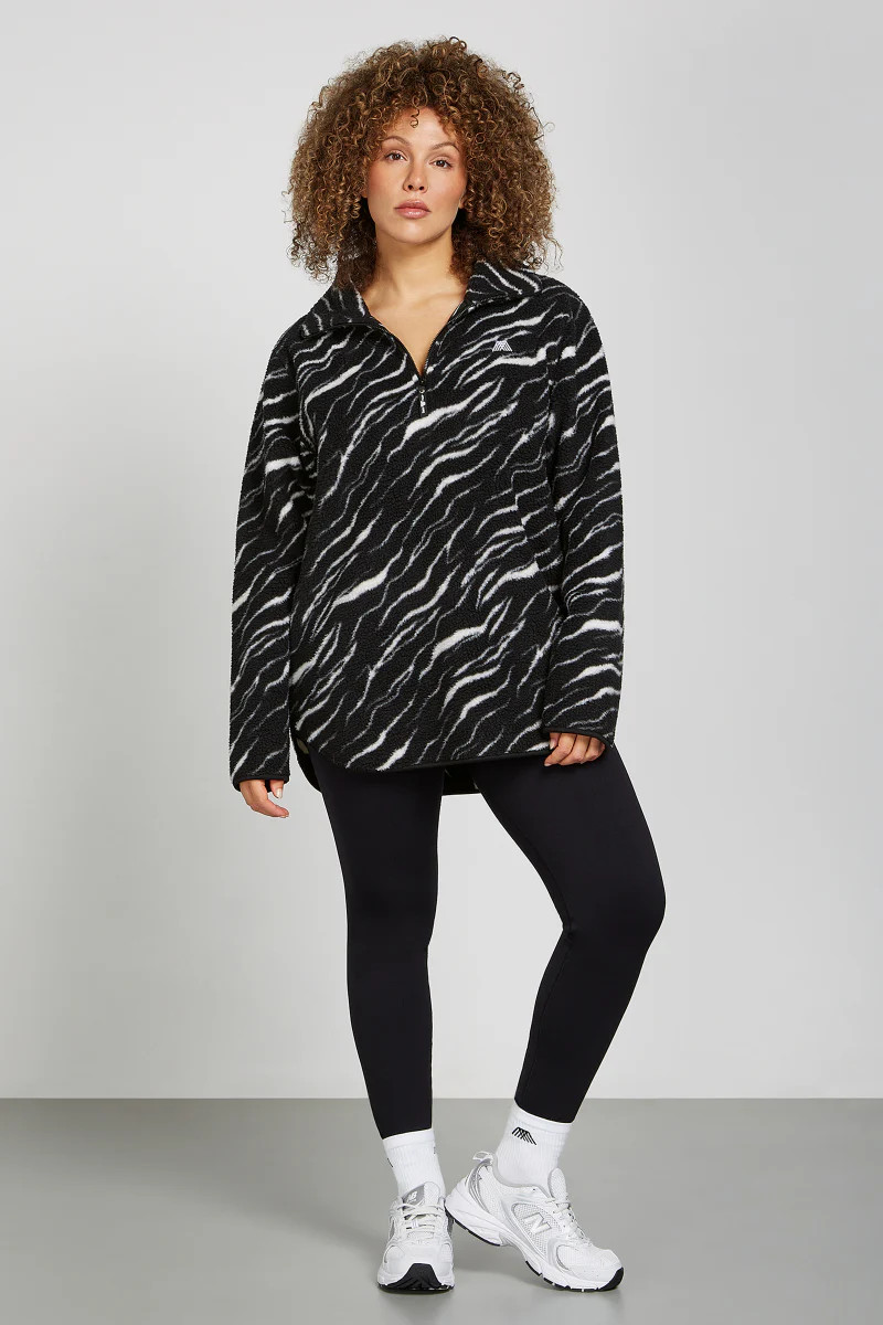 LENNOX Half-Zip Zebra | 4tharq 