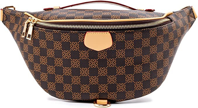 Belt Bag for Women Fashion Crossbody Fanny Packs Causal Waist Hip Bum Bag Leather Chest Daypack P... | Amazon (US)