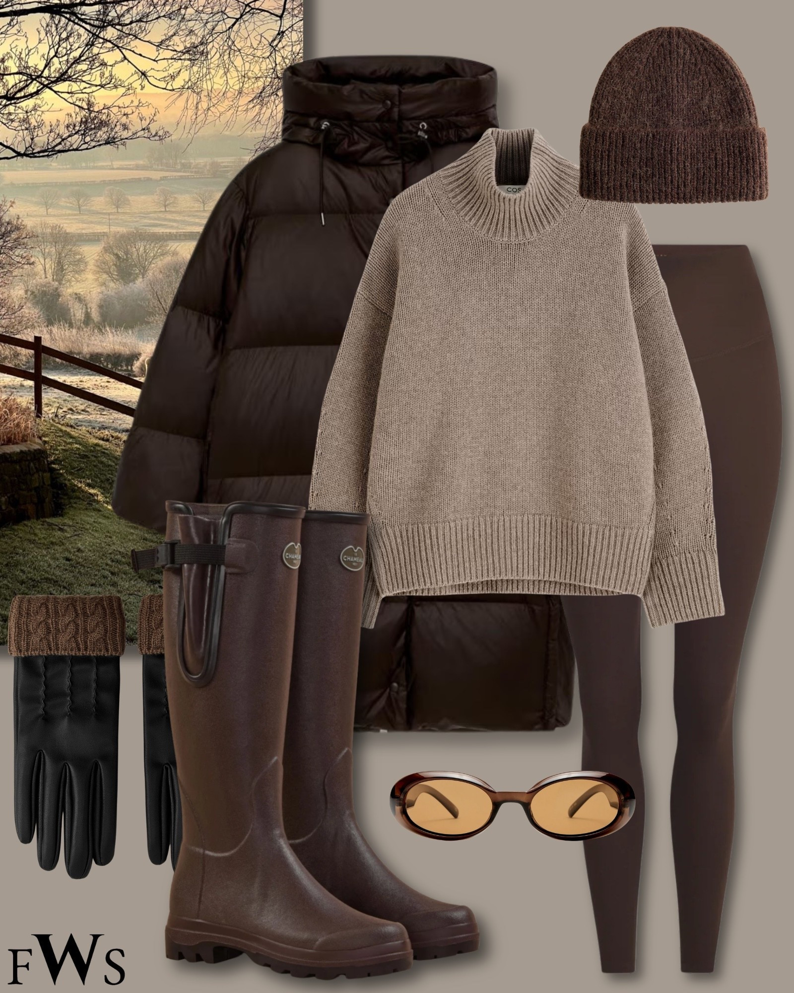 Country walks during winter 🤎✨

#LTKwinter #LTKover50style #LTKstyletip