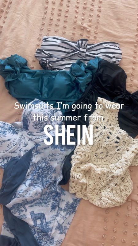Loving these swimsuits to wear this summer from SHEIN. 

SW244Kristin for 15% off 

#LTKFindsUnder100 #LTKOver40 #LTKSwim