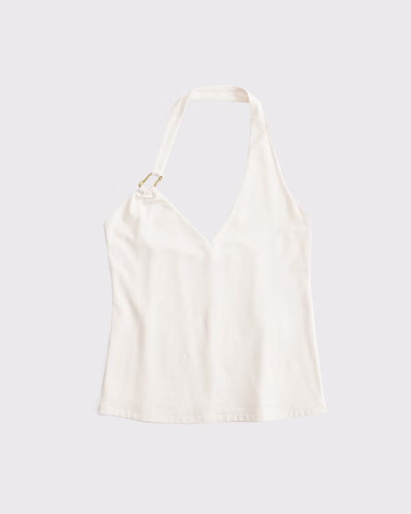 Hardware Halter Top | Abercrombie & Fitch (US)