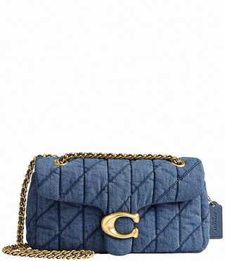 Tabby 26 Quilted Denim Shoulder Bag | Dillard's