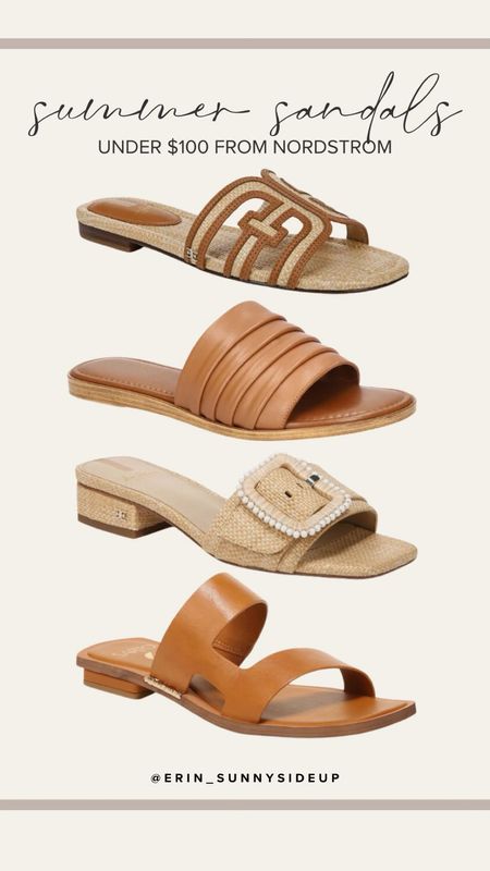 Summer sandals under $100 from Nordstrom! 

Summer style | summer accessories 

#LTKStyleTip #LTKSeasonal