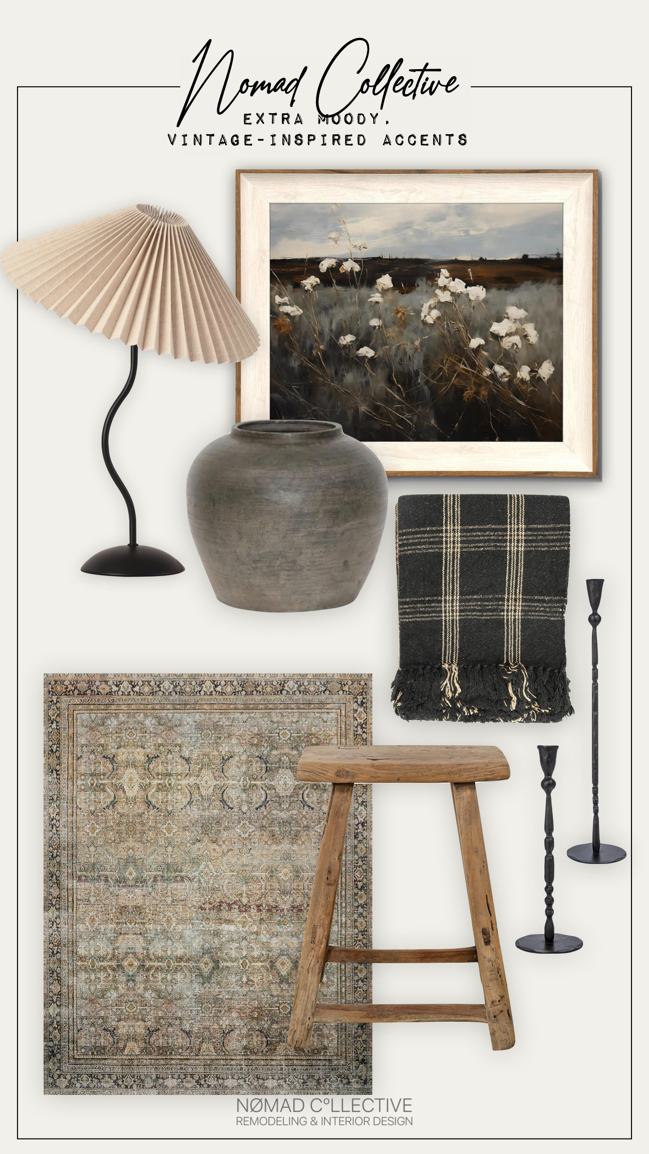 Add a touch of drama to your home with vintage inspired pieces that lean into the moody side, creating a space full of intrigue and personality. Dive deep for a fully moody, timeless feel, or scatter these pieces throughout your home to create striking contrasts and enhance the atmosphere. 

 #LTKHome #LTKStyleTip