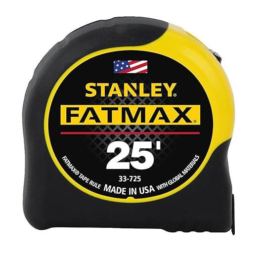 STANLEY FATMAX Tape Measure, 25-Foot (33-725) | Amazon (US)