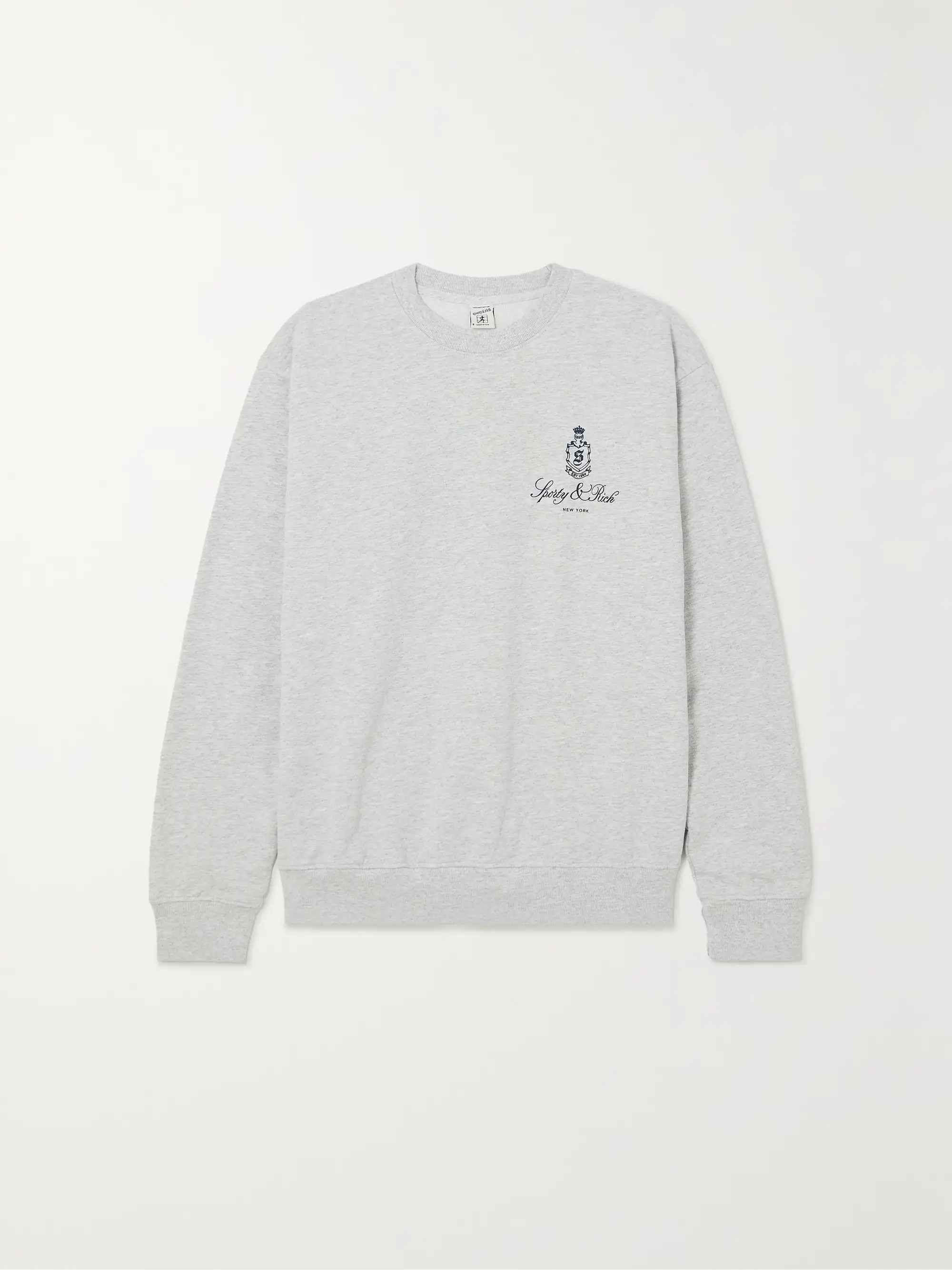 Vendome printed cotton-blend jersey sweatshirt | NET-A-PORTER (US)