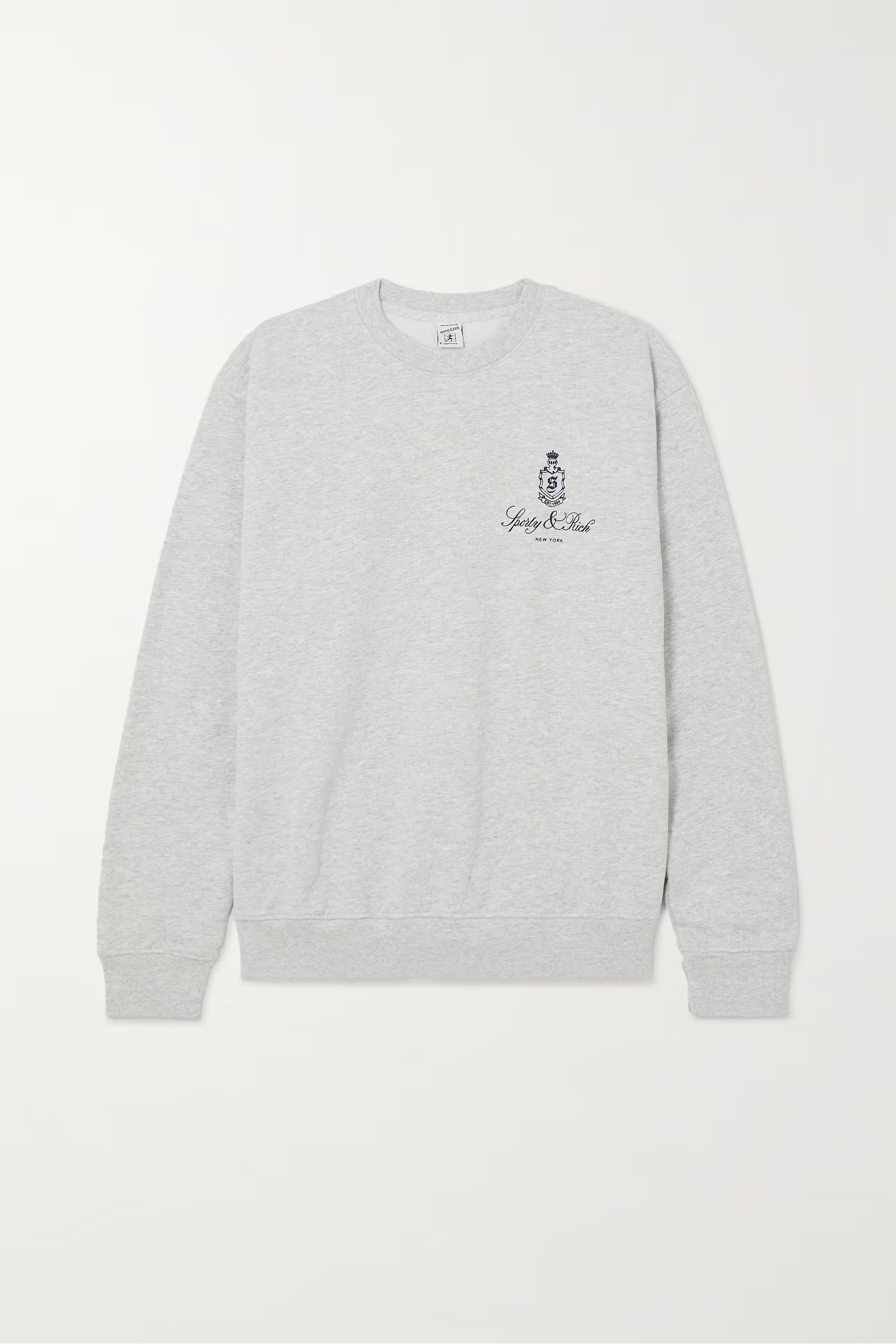 Vendome printed cotton-blend jersey sweatshirt | NET-A-PORTER (US)