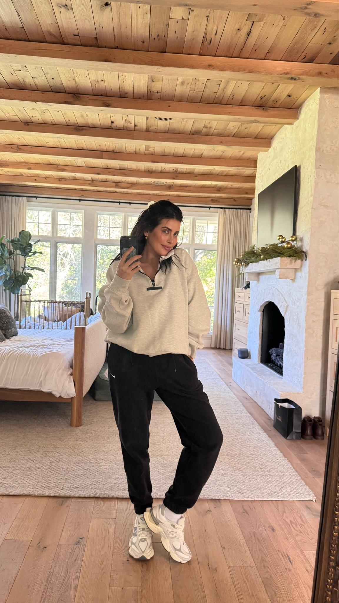 Sweats kinda day 😎

Wearing New balance shoes, Nike fleece  pants, and Essential hoodie

#LTKGiftGuide #LTKstyletip #LTKCyberWeek