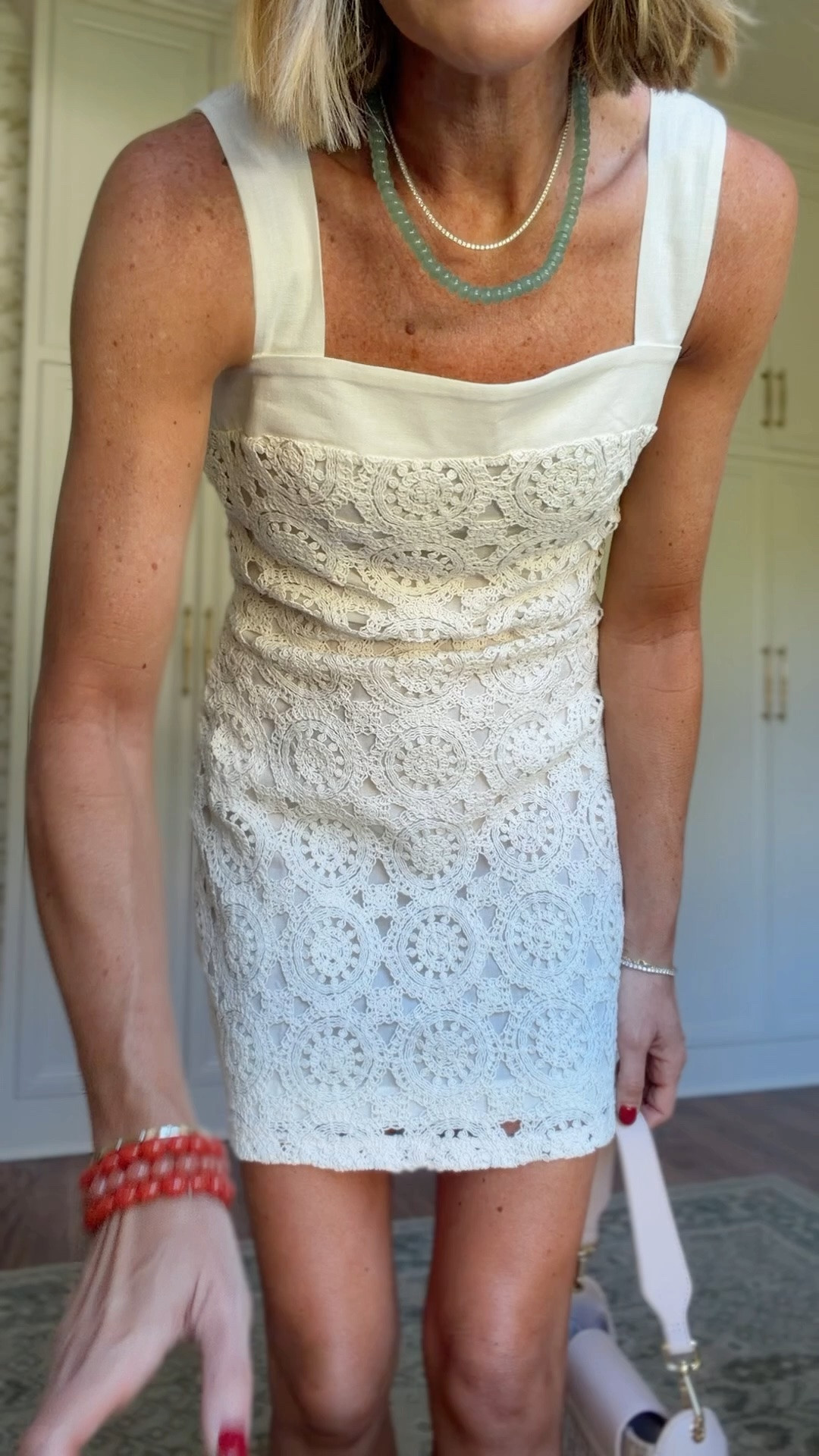 Size down in this dress! Wearing the 0