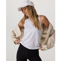 Vuori Energy Top Long | White | Medium | Vuori Clothing (US & Canada)