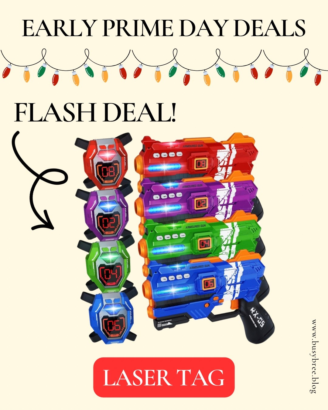 At home laser tag game on sale for Amazon early prime day deals! Flash sale, Christmas gifts for kids, Christmas gifts for teens, outdoor games

#LTKFamily #LTKSaleAlert #LTKActive
