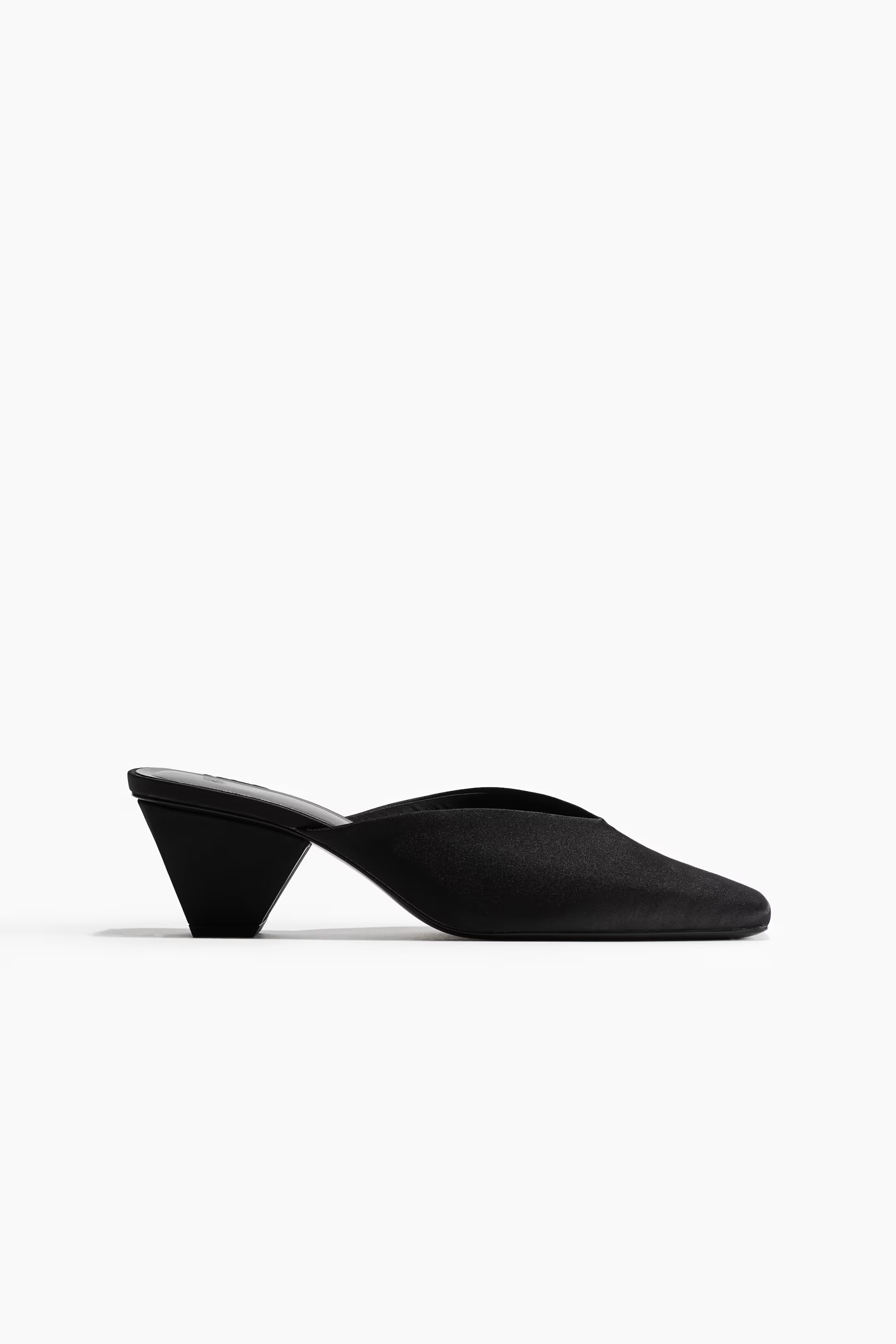 Heeled Satin Mules | H&M (US + CA)