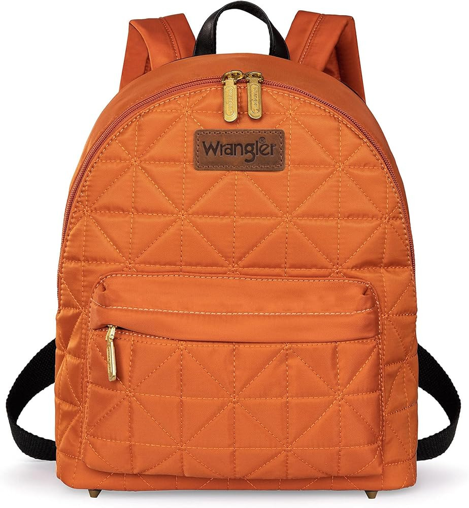 Montana West × Wrangler Backpack Purse for Women Quilted Backpack for Travel | Amazon (US)