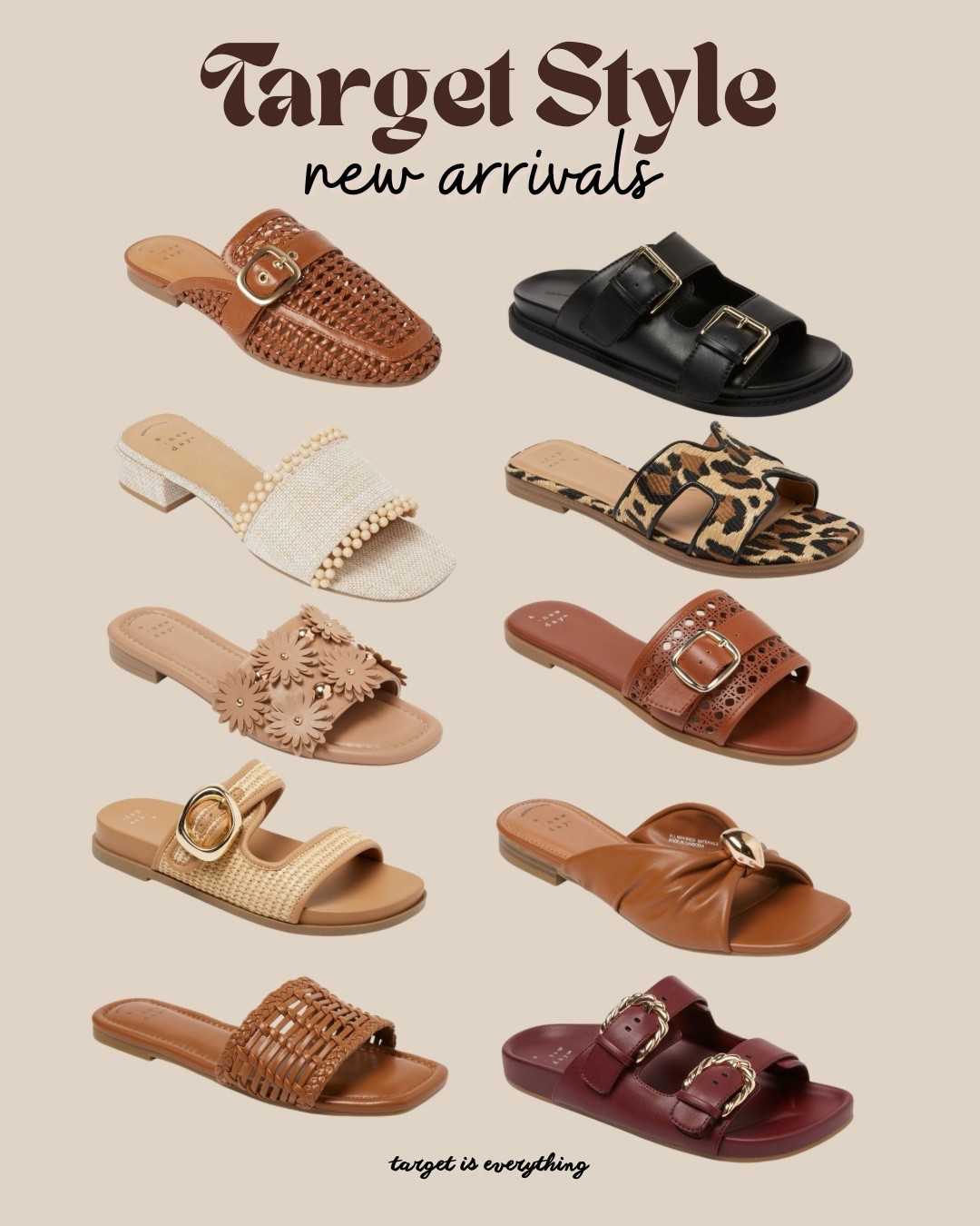new sandals 

target style, spring style, new arrivals 

#LTKSaleAlert #LTKootd