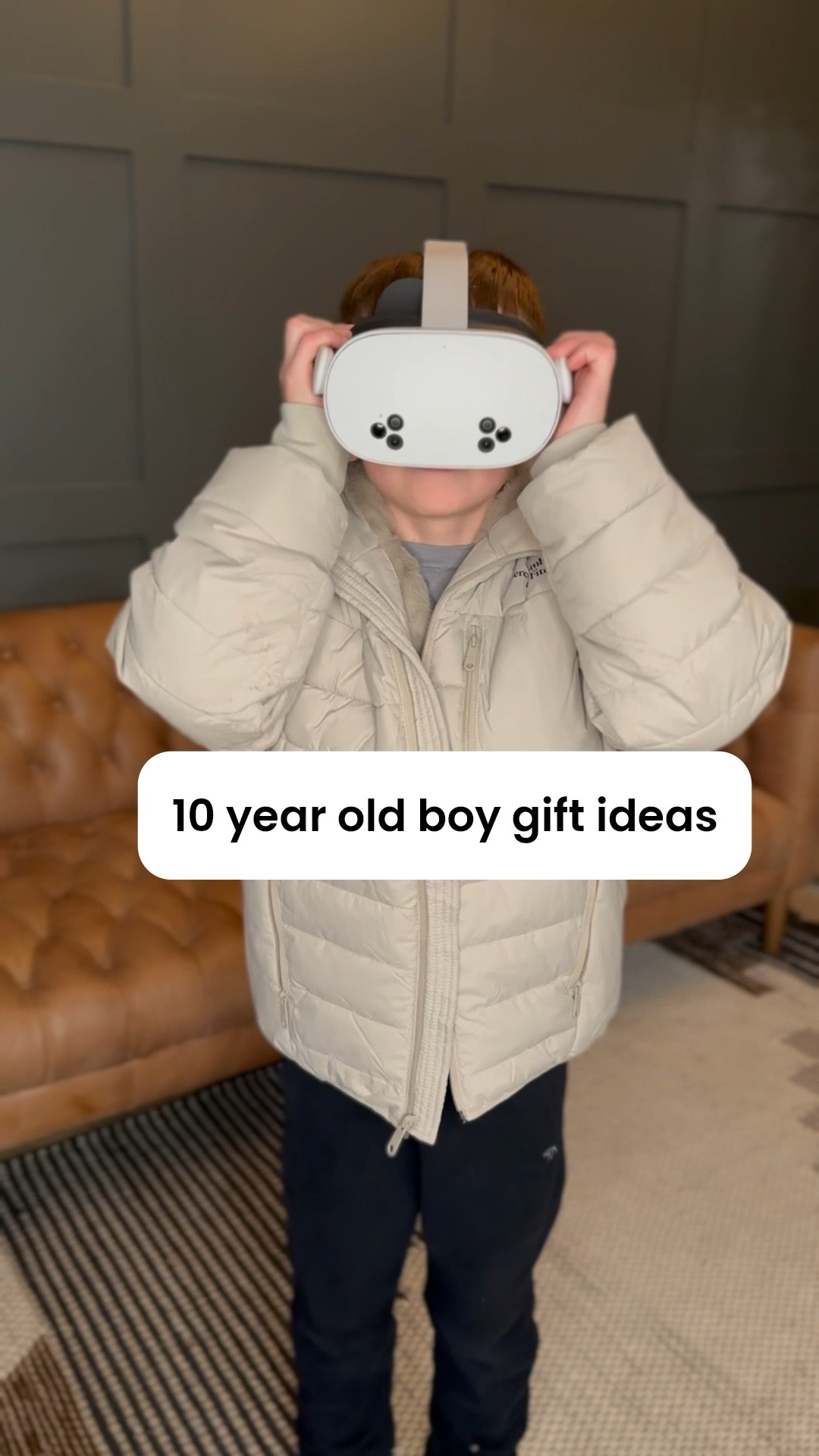 10 year old boy gift ideas 

meta quest 3s virtual reality vr 
Boys Abercrombie kids
Electric scooter
Bauer pulse hockey stick 
Ford bronco lego set 
Boys chain necklace with number pendant 
49ers football 

#LTKGiftGuide #LTKKids #LTKSaleAlert