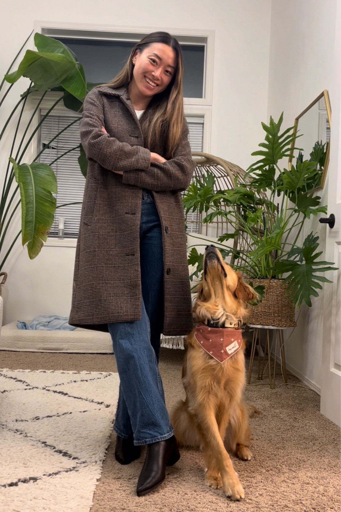 Matchy fall outfits 🍂🍁🐶