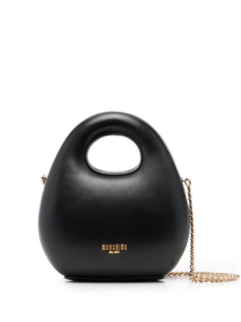 bolsa satchel con diseño curvo | Farfetch Global
