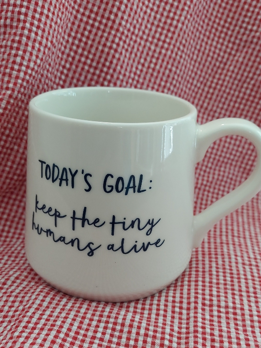 Threshold Coffee Mug "Today's Goal Keep The Tiny Humans Alive" 16 oz Target | Poshmark