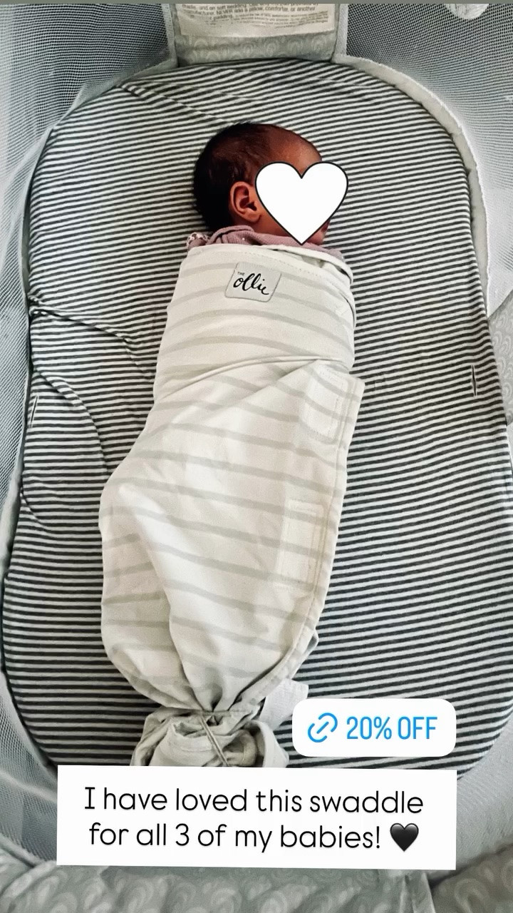 @theollieworld  I have loved this swaddle for all 3 of my babies! 🖤

#LTKBump #LTKBaby #LTKmomlife