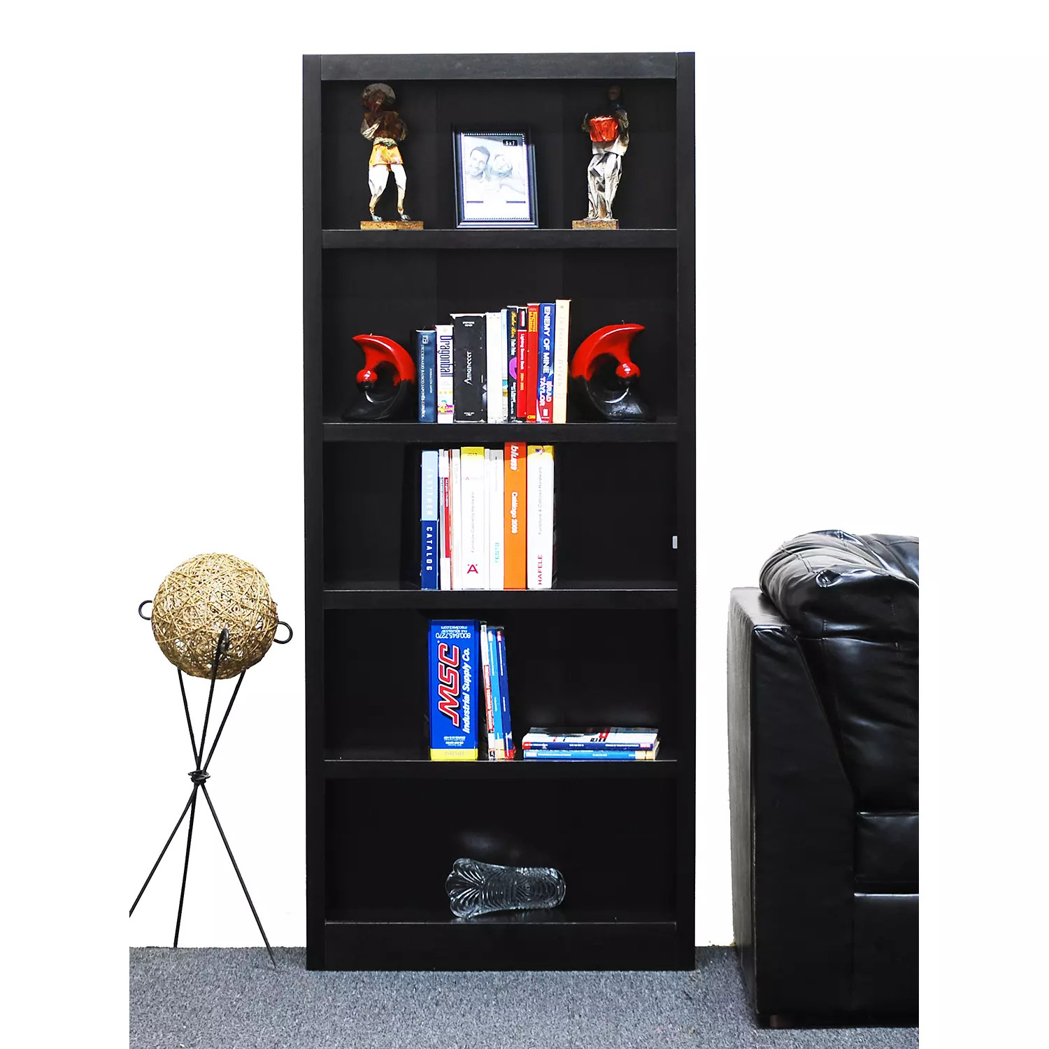 A. Joffe 5-Shelf Single Wide Bookcase, Select Color | Sam's Club