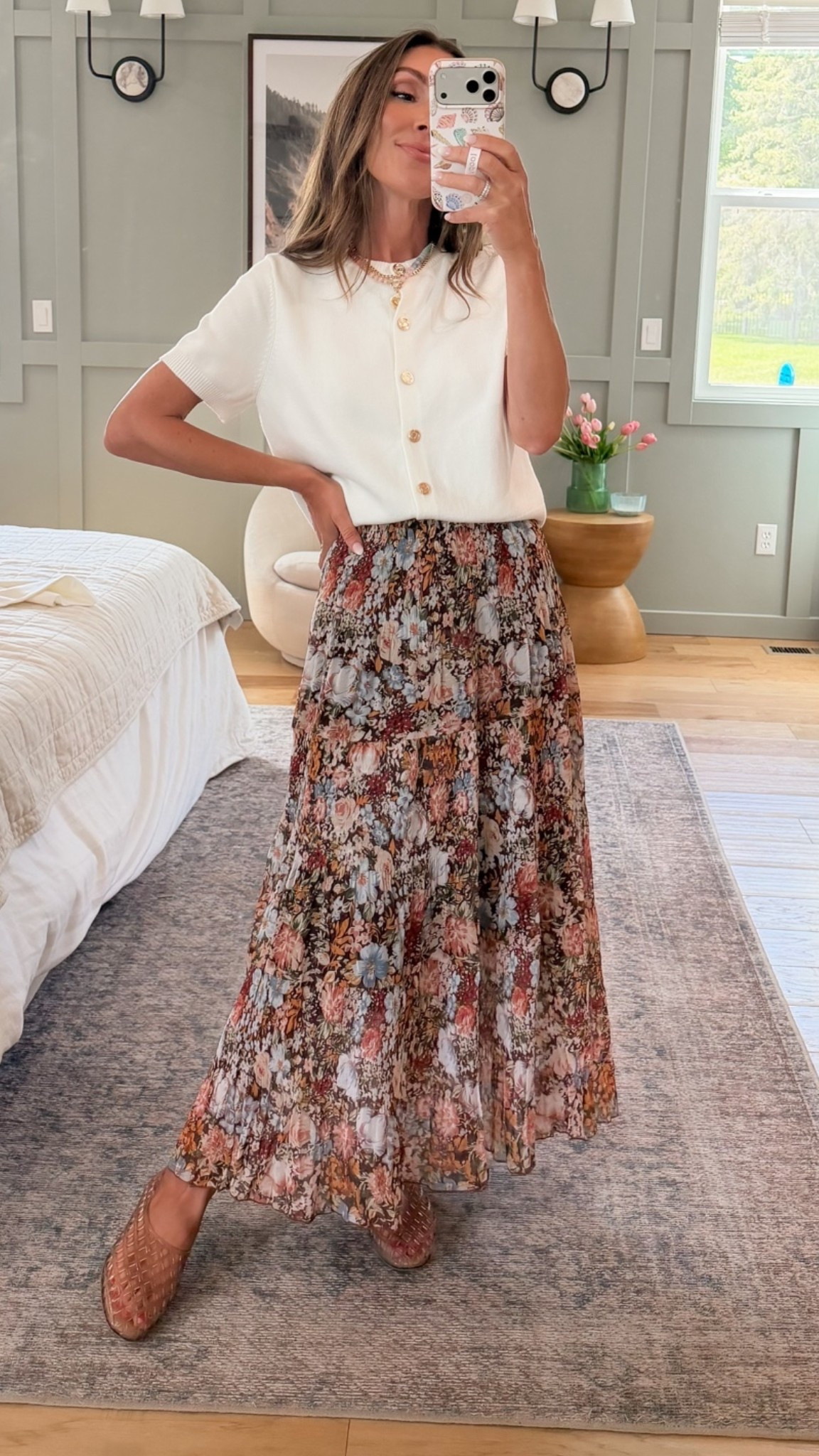 THE VIRAL MAXI SKIRT! I have one for every season, never wrinkles and never dry cleaned! 
#teacher #classroom

#LTKWorkwear #LTKmomlife #LTKSaleAlert