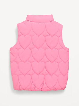 Water-Resistant Quilted Puffer Vest for Toddler Girls | Old Navy (US)