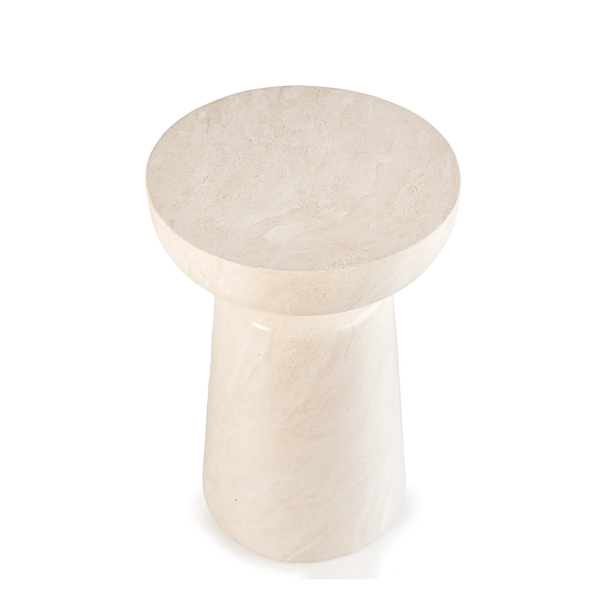 Brayden Studio Outdoor Faux Stone Chalice Side Table & Reviews | Wayfair | Wayfair North America