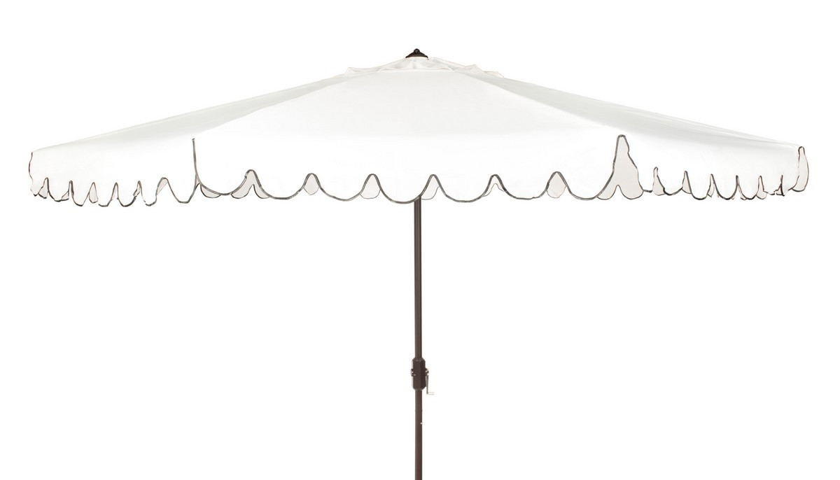 Venice 11Ft Rnd Crank Umbrella | Safavieh