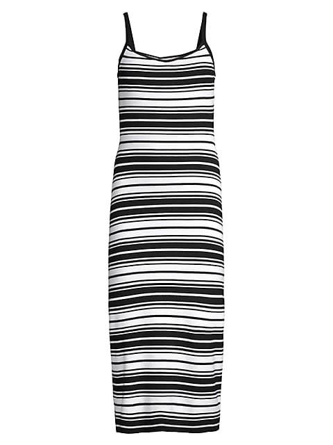 Striped Slip Dress | Saks Fifth Avenue