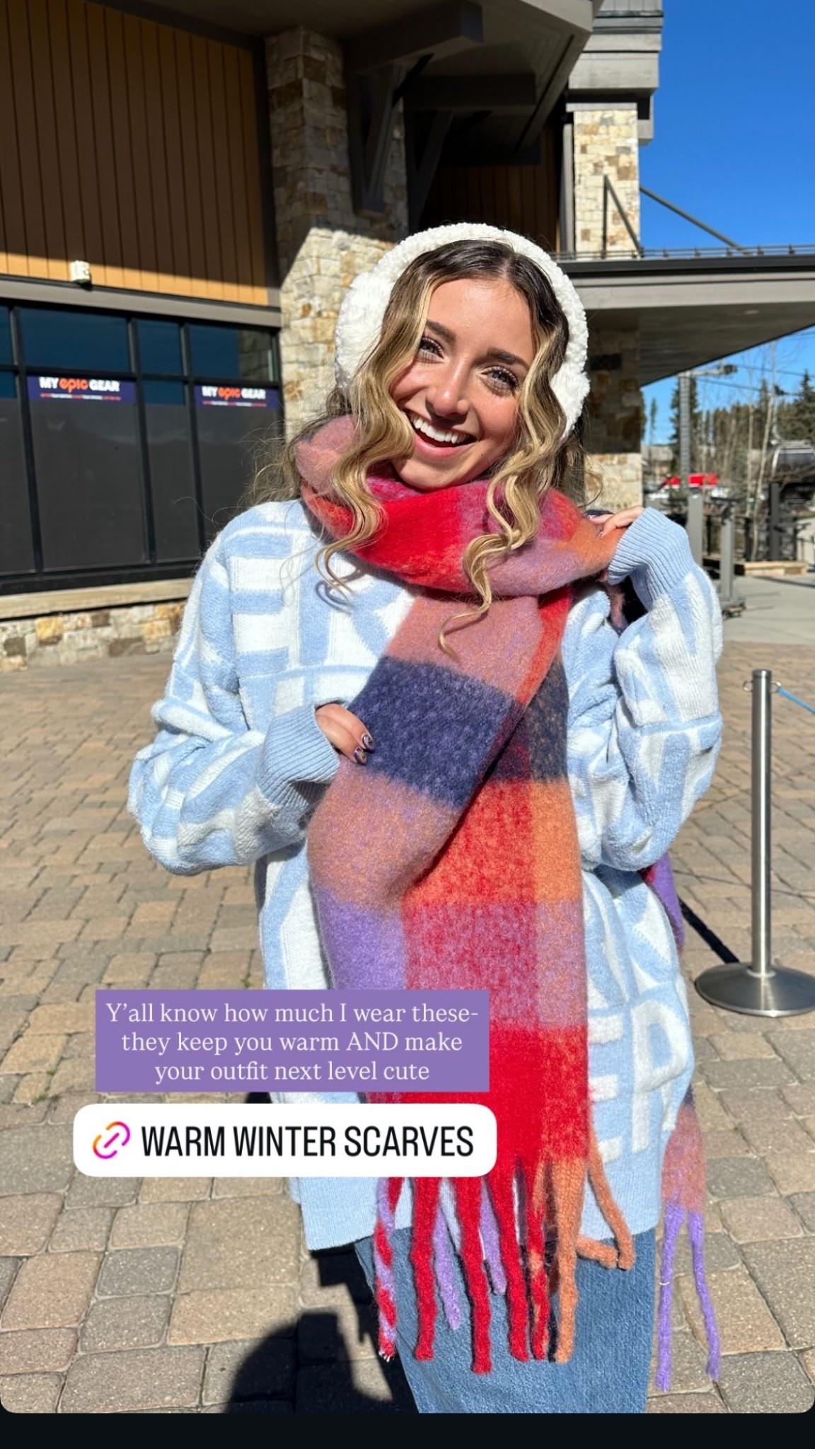 One of our staples from the Holiday Photoshoot were these scarves! They kept us SO WARM and have a ton of color options 

#LTKSeasonal #LTKGiftGuide #LTKFindsUnder50